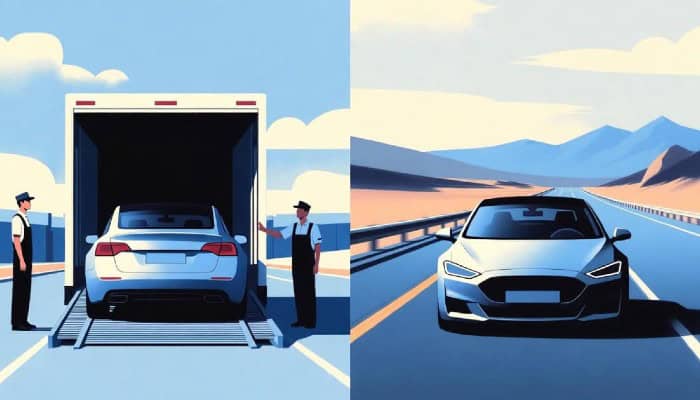 Car Shipping vs Car Driving